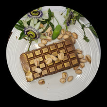 Load image into Gallery viewer, Belgian Milk Choc Dubai Pistachio Chocolate Viral Kunafa, Bon Bons/Bar
