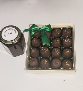 16 Belgian Chocolate Coated Marshmallows