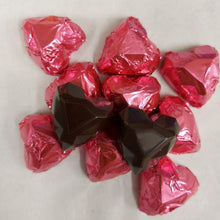 Load image into Gallery viewer, Belgian Dark Chocolate Geometrical Hearts Foil Wrapped Wedding &amp; Party Favours
