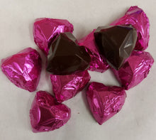 Load image into Gallery viewer, Belgian Dark Chocolate Geometrical Hearts Foil Wrapped Wedding &amp; Party Favours
