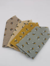 Load image into Gallery viewer, 4pck 30cm x 30cm beeswax food wrap
